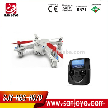 Hubsan X4 H107D 2.4Ghz 4ch rc quadcopter Transmissão de vídeo mini rc OVNI